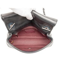Pre-Loved by Azura Reborn - Pre-Loved Small Diamond Embossed Calfskin New Chic Flap
