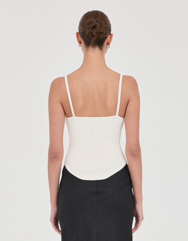 FRIEND of AUDREY - Oslo Crepe Knit Top