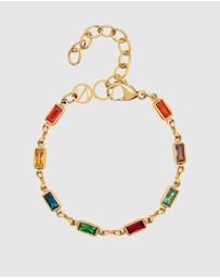 Nialaya Jewellery - Women's Rectangle Tennis Bracelet
