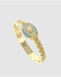 GUESS - 27mm Lion Pave Bracelet