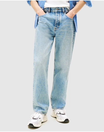 Tommy Jeans - Otis Signature Regular Straight Leg Jeans