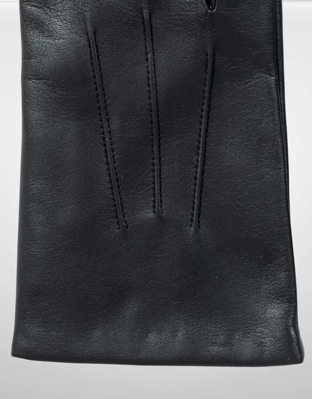 DENTS - Bath Three-Point Cashmere-Lined Leather Gloves