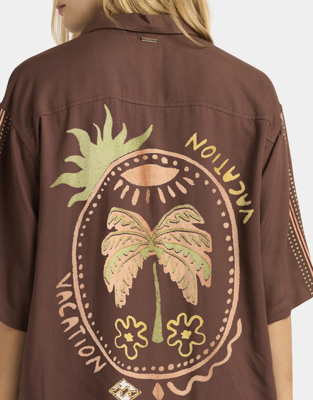 Billabong - Womens Vacay Mode Button-down Shirt