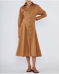 Amelius - Mattea Cotton Poplin Shirt Dress
