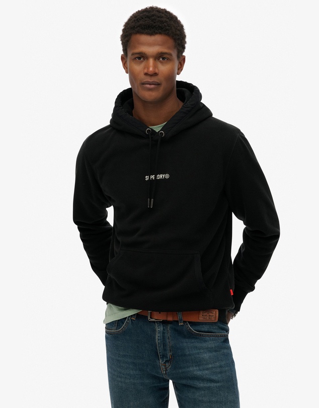 Superdry - Micro Logo Fleece Hoodie