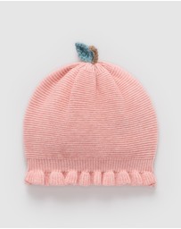 Purebaby - Flower Beanie -Kids-Babies