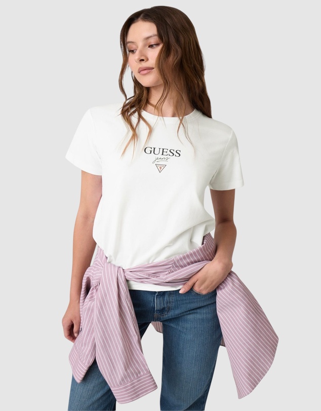 GUESS Jeans - GUESS JEANS Baker Logo Regular Fit Tee