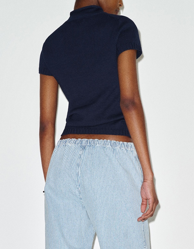 Reformation - Solene Cotton Sweater Tee