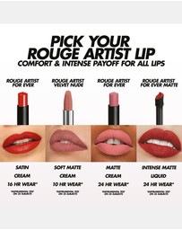 MAKE UP FOR EVER - Rouge Artist For Ever Satin Lipstick
