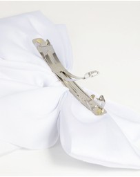 Lovisa - White Bow Clip