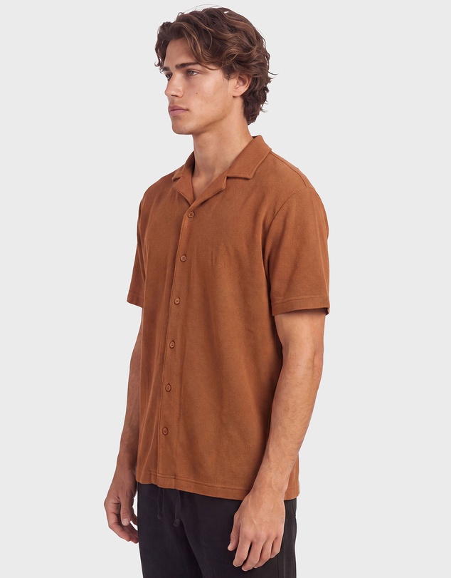 Academy Brand - Carlos Cotton Waffle SS Shirt