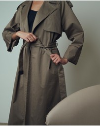 IDA+S - Delphine Cotton Trench Coat