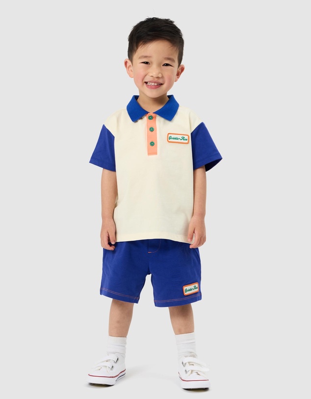 Goldie + Ace - Lightweight Jersey Grown on Waist Shorts - ICONIC EXCLUSIVE - Babies-Kids