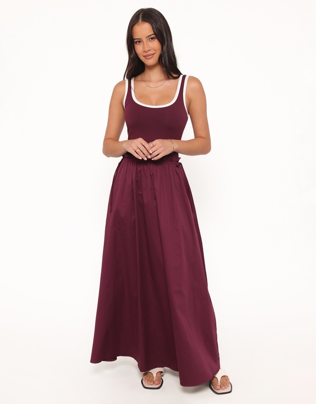 Petal & Pup - Finesse Maxi Dress - Burgundy