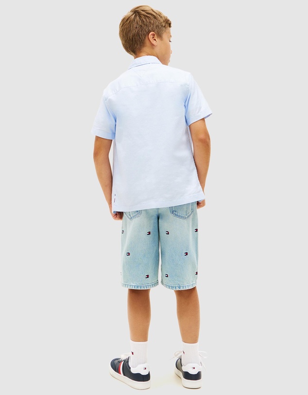 Tommy Hilfiger - Short Sleeve Oxford Shirt - Teens