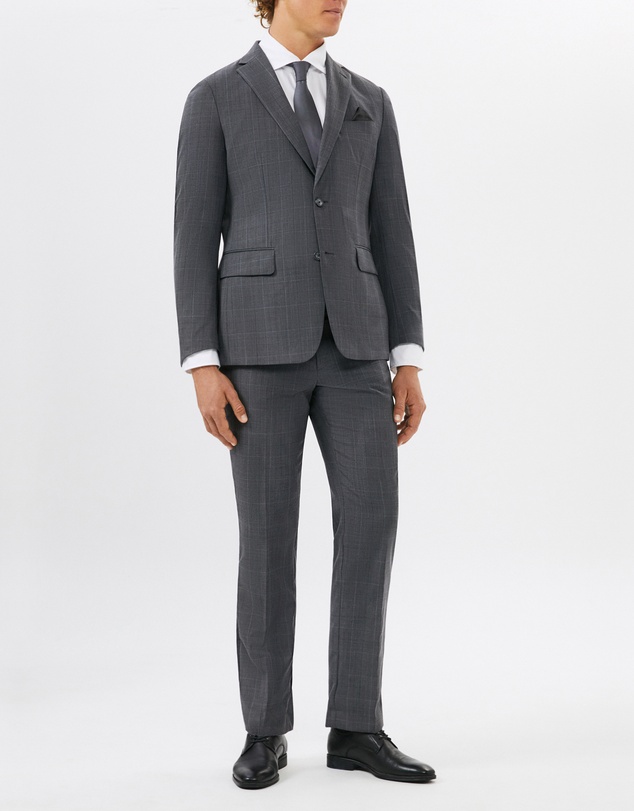 Van Heusen - Wool Check Suit Jacket