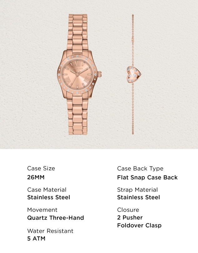 Michael Kors - Lexington Rose Gold Analogue Watch