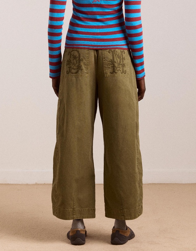 Damson Madder - Felix Twill Trousers