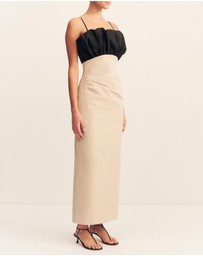Shona Joy - Campbell Bubble Bodice Midi Dress