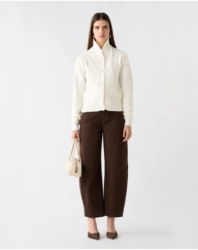Esmaee - Incline Funnel Cardigan
