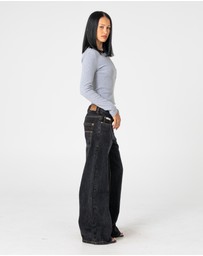 Rusty - Wendy Wide Low Rise Jean