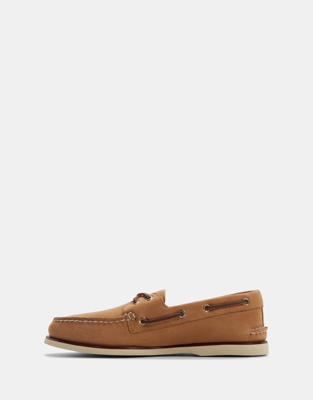 Sperry - Gold Authentic Original 2-Eye Leather Nubuck - Men's