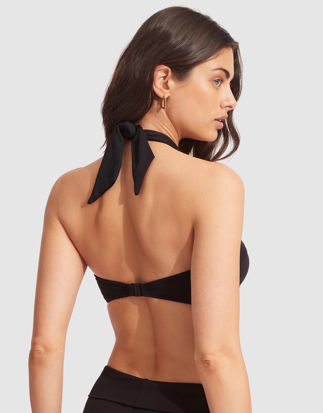 Seafolly - Halter Bandeau Bikini Top
