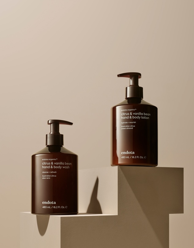 Endota - Organics - Citrus & Vanilla Bean Duo