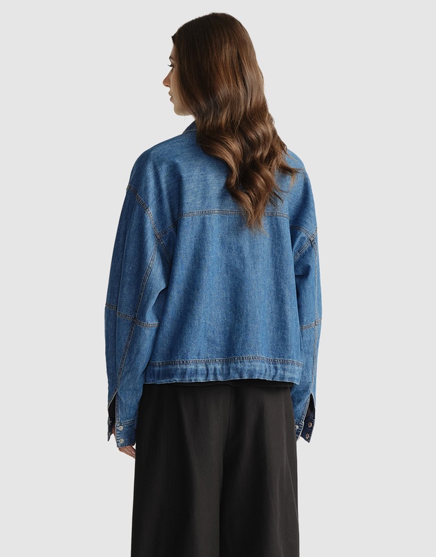 Decjuba - D-Luxe Chambray Stitch Shirt