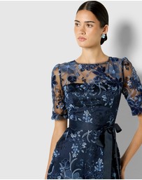 Montique - Loren Embroidered Dress