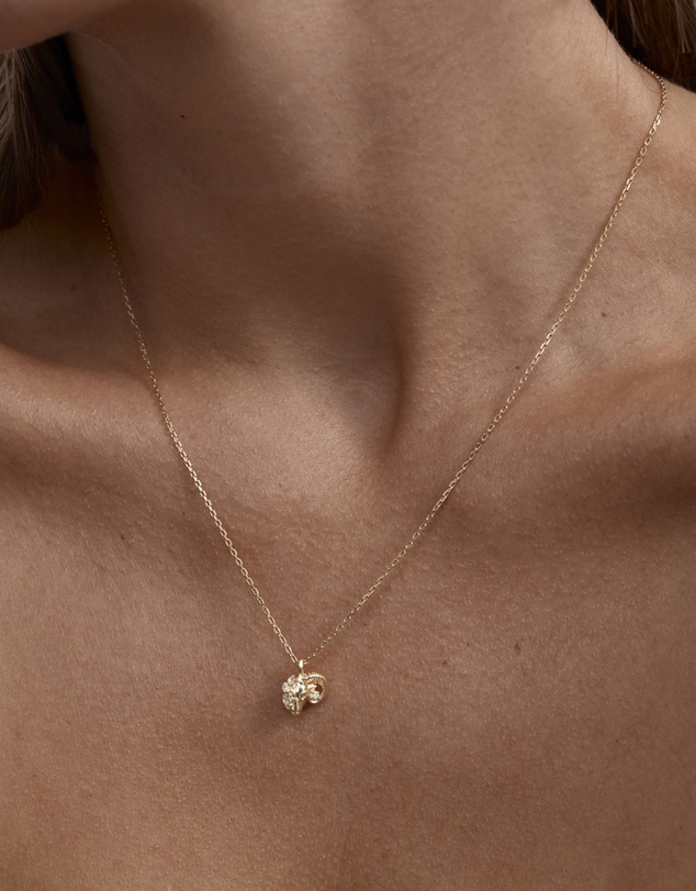 By Charlotte - You Are Magic Zodiac Necklace Aries