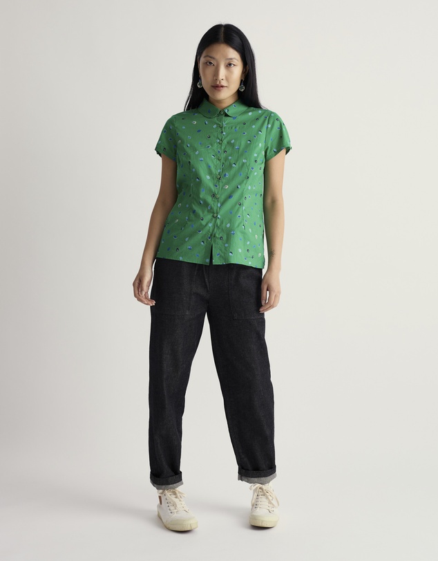 Seasalt - Seasalt Cornwall Green Rushmaker Shirt