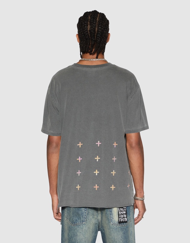Ksubi - World Order Biggie SS Tee Charcoal