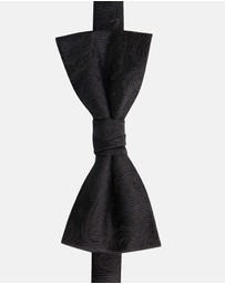 Jeff Banks - Plain Bow Tie & Pocket Square