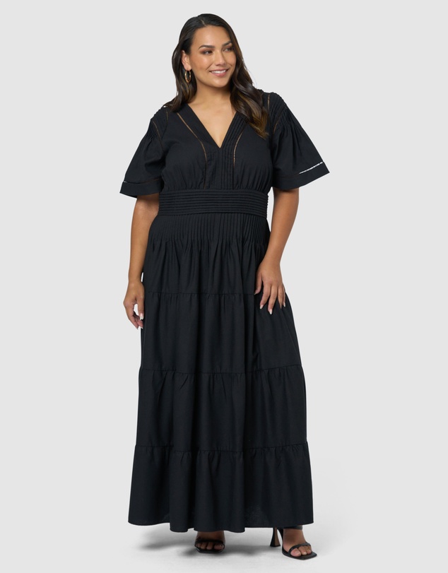 Something 4 Olivia - Abby Linen Maxi Dress