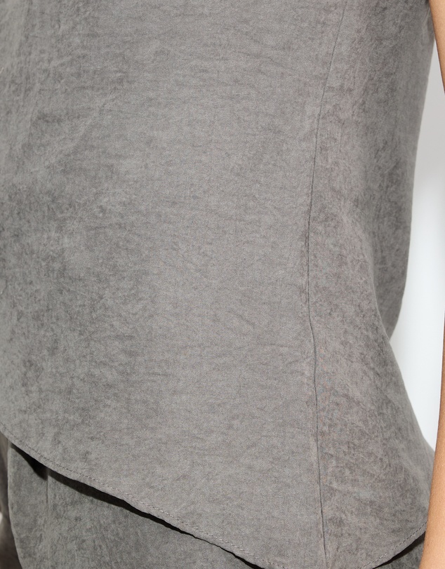 Dazie - Pixie High Neck Cupro Top