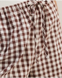 Atmos&Here - Lydia Gingham Shorts