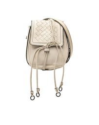 Pre-Loved by Azura Reborn - Pre-Loved Nappa Intrecciato Double Sided Flap Crossbody