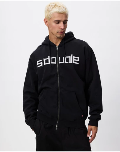 S Double - Block Zip Hoodie