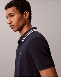 Calvin Klein Jeans - Casual Pique Classic Tipped Polo Shirt