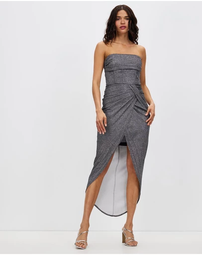 Romance by Honey and Beau - Blake Strapless Midi Dress