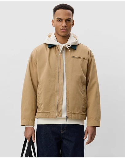 Les Deux - Twill Zipper Jacket