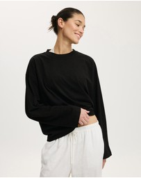 Cotton On - Oversized Boxy Long Sleeve Tee