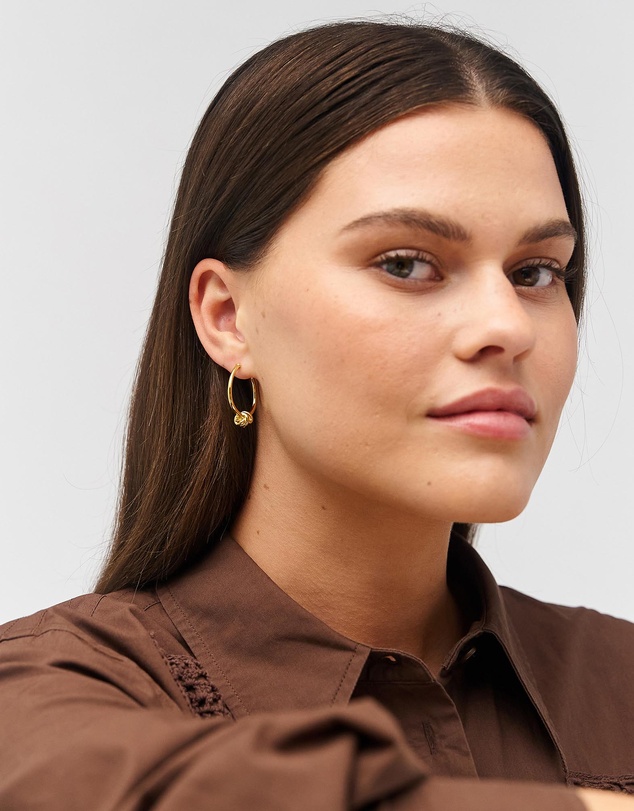 Oroton - Julie Knot Hoops
