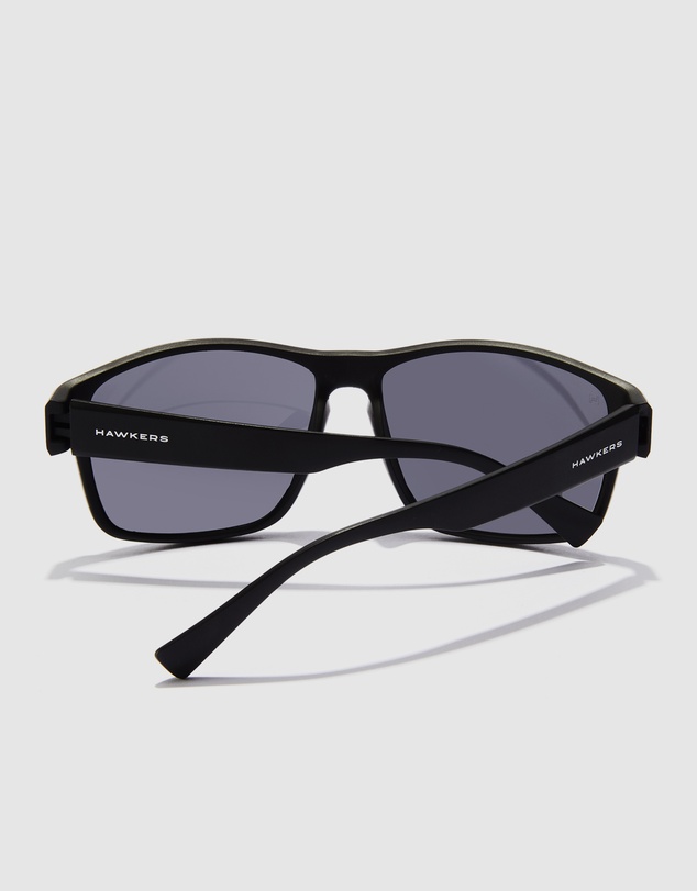Hawkers Co - Black Black Dark Faster Raw Sunglasses for Men and Women UV400