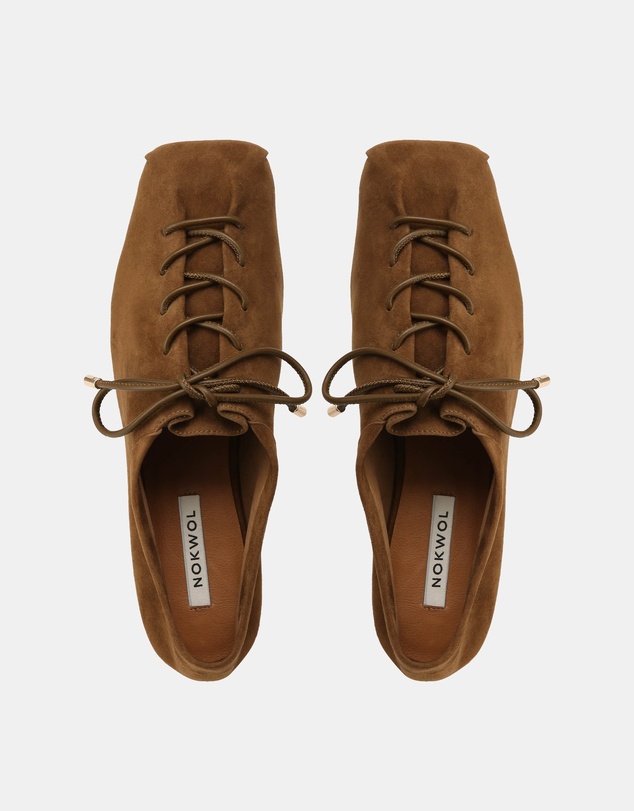 Nokwol - Bianca Walnut Suede