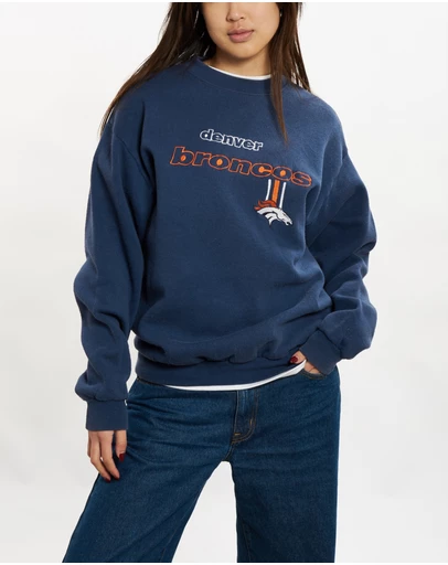 Vintage by The Real Deal - Pre Loved - 90s NFL Denver Broncos Sweatshirt