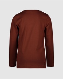 TYGO&vito - Organic Long Sleeve Logo T-Shirt - Kids-Teens