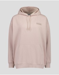 Kathmandu - Heritage Logo Slouchy Brushed Hoodie