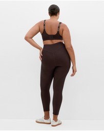 City Chic - Sara Rib Active 7/8 Legging